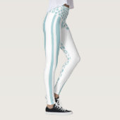 Organische stroom Modern rustiek Leggings (Rechts)