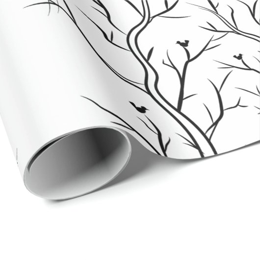 Organische - structuuromloop cadeaupapier (Rol Hoek)