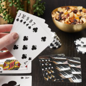 Organische toetsenbordspeelkaarten pokerkaarten (Insitu)