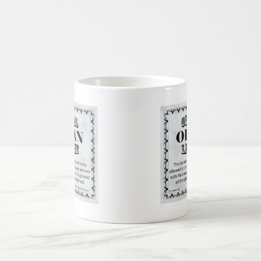 Organische vergunning koffiemok (Center)