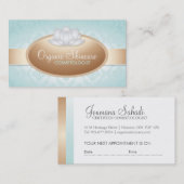 organische Visitekaartjes Afsprakenkaartje (Voorkant / Achterkant)