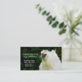 Organische Visitekaartjes voor kippen en eieren (Staand voorkant)