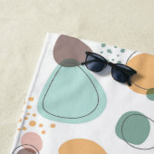 Organische vormen naadloos patroon strandlaken (In situ)