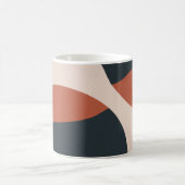 Organische vormen van hout koffiemok (Center)