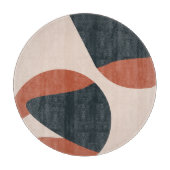 Organische vormen van hout snijplank (Voorkant)