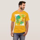 Organische Vreugde Stroom T-shirt (Voorkant volledig)