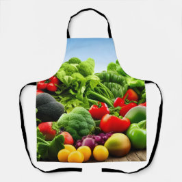 Organische vruchten en Veg Koking Apron Schort