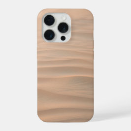 Organische Zandsteen Woestijn Rimpel Textuur iPhone 15 Pro Case