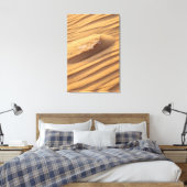 Organische Zandsteen Woestijnrimpelstructuur Canvas Afdruk (Insitu (Slaapkamer))
