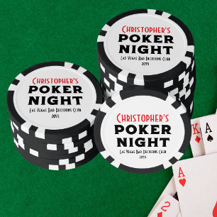 Organiseer je eigen vrijgezellenfeest poker chips