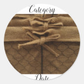 ORGANISEER! Labels mandje (Voorkant)