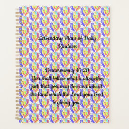 Organiseer met doel -LK Deut 16:20 Dagelijkse Plan Planner