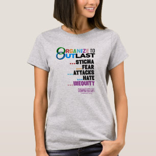 Organiseer om langer mee te gaan Dames T-Shirt