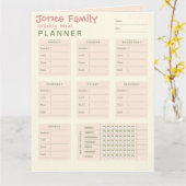 Organiseer uw maaltijden met onze digitale maaltij kaart (Gele Bloem)