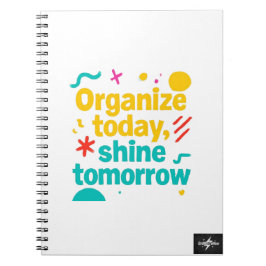 Organiseer vandaag, schijn morgen | Motivatie plan Notitieboek