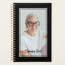 Organiserende Moeder Minimalistische Foto Zwart & 
