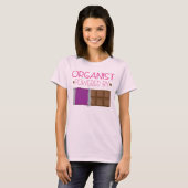 Organist Chocolate Gift voor haar T-shirt (Voorkant volledig)