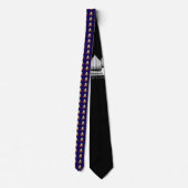 Organist Donkerblauw Stropdas (Achterkant)