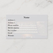 Organist (Europees orgaan) visitekaartje (Achterkant)