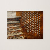 Organist - Klaar bij de controles Legpuzzel (Horizontaal)