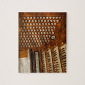 Organist - Klaar bij de controles Legpuzzel (Verticaal)