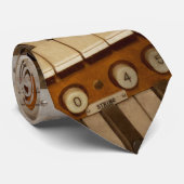 Organist - Klaar bij de controles Stropdas (Opgerold)