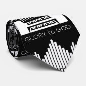 Organist Motto Stropdas (Opgerold)