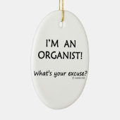 Organist Pardon Keramisch Ornament (Rechts)