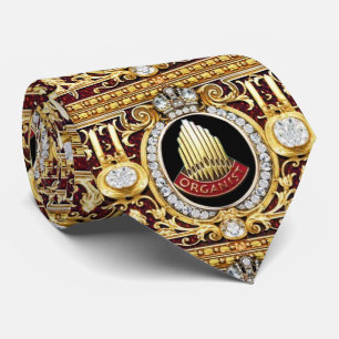 Organist Pipe Orgel Gevelontwerper Stropdas