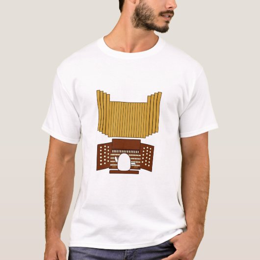 Organist T-shirt (Voorkant)
