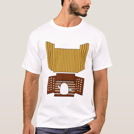 Organist T-shirt (Voorkant)