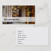 Organist visitekaartjes - Sint-Janskruid, Chester, (Voorkant / Achterkant)