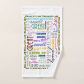 Organisten zijn alles bad handdoek (Handdoek)