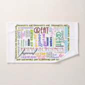 Organisten zijn alles bad handdoek (Handdoek)