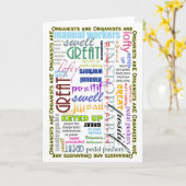 Organisten zijn alles blanco kaart (Gele Bloem)