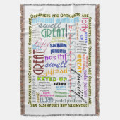 Organisten zijn alles deken (Voorkant Verticaal)