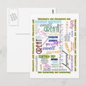 Organisten zijn alles wat briefkaart is (Voorkant / Achterkant)