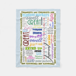 Organisten zijn alles wat deken is