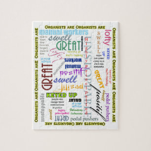 Organisten zijn alles wat Puzzle is Legpuzzel