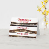 Organisten zijn een geweldige kaart voor koppels (Gele Bloem)