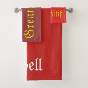 Organisten zijn geweldig, Zwel- en Positief-handdo Bad Handdoek