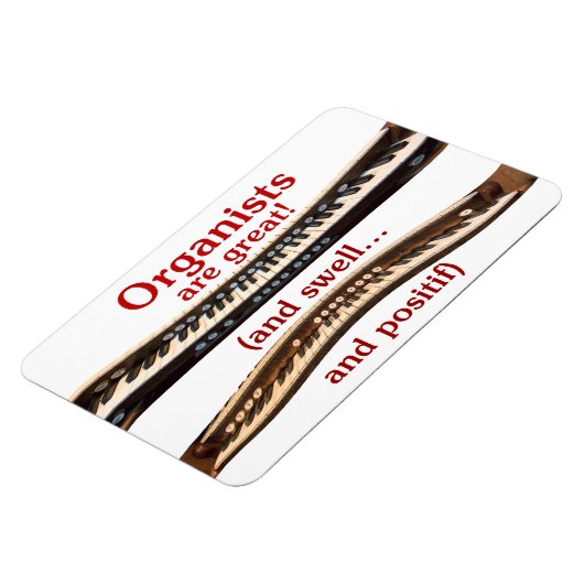 Organisten zijn Grote flexibele magneet (Linkerzijde)