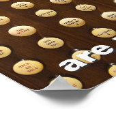 Organisten zijn niet te stoppen poster (Hoek)