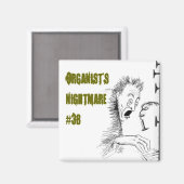 Organist's Nightmare 38 Magneet (Voorkant / Achterkant)