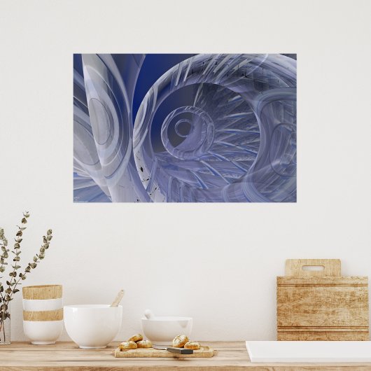 Organix - Silver Poster (Keuken)