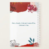 Organize seu Ano Novo Judaico: Agenda Shaná Tová (Achterkant)