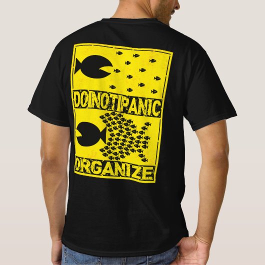 Organize T-shirt (Achterkant)