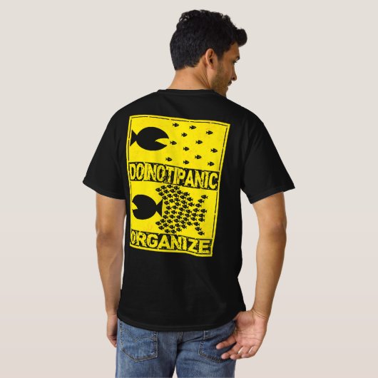 Organize T-shirt (Achterkant volledig)