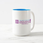 Organize to Outlast Mug Tweekleurige Koffiemok (Voorkant rechts)