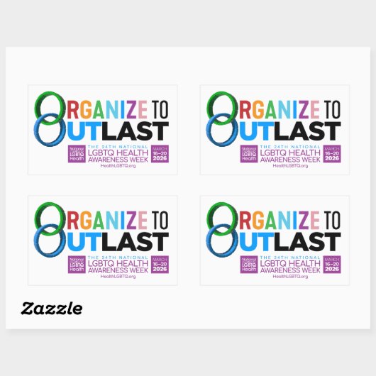Organize to Outlast Sticker (Vel)